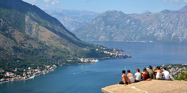View over Kotor bay